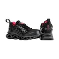thumbnail image 3 of Tenis de seguridad Mujer Industrial Kuali Shoes Dielectricos Poliamida M-701C Talla 27 cm NEGRO fiusha, 3 of 5