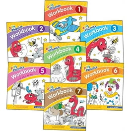 Finger Phonics Books 1-7: In Print Letters (American English