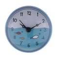 thumbnail image 1 of Shower Clock Bathroom Clock Wall Clock Bathroom Suction Mirror Clock, Selection , Blue, 75x35mm, 1 of 7