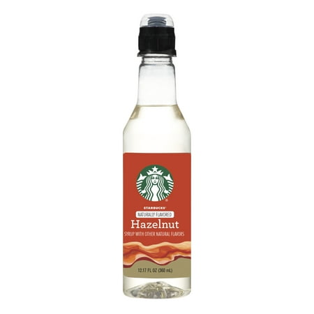 Starbucks Hazelnut Syrup 12.17 fl. oz. Bottle (Best Organic Coffee Syrups)