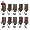 thumbnail image 4 of Royal Designs, Inc. Pull Chain Lamp Socket for Incandescent LED Bulbs, Oiled Rubbed Bronze, Set of 10, 4 of 7