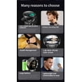 thumbnail image 3 of ATEVIX Reloj Inteligente con Auriculares Bluetooth, Pantalla HD Redonda de 1.85 Pulgadas, Estilo Militar, Impermeable IP67, Más de 100 Modos Deportivos, Monitor de Frecuencia Cardíaca, Rastreador de, 3 of 9