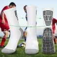 thumbnail image 6 of Tomfoto 3 Pairs Soccer Socks Breathable Non Slip Grip Sports Socks for Football Basketball Sports Socks for Men, 6 of 7