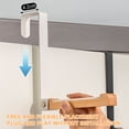 thumbnail image 5 of Harpi Hooks for Hanging, Storage and Organization, Solid Wood Door Behind The Hook Overnight Clothing Bag Cap No Storage Rack Wall-mounted Door-back Type Free Punching Hanger 2pcs, 5 of 6