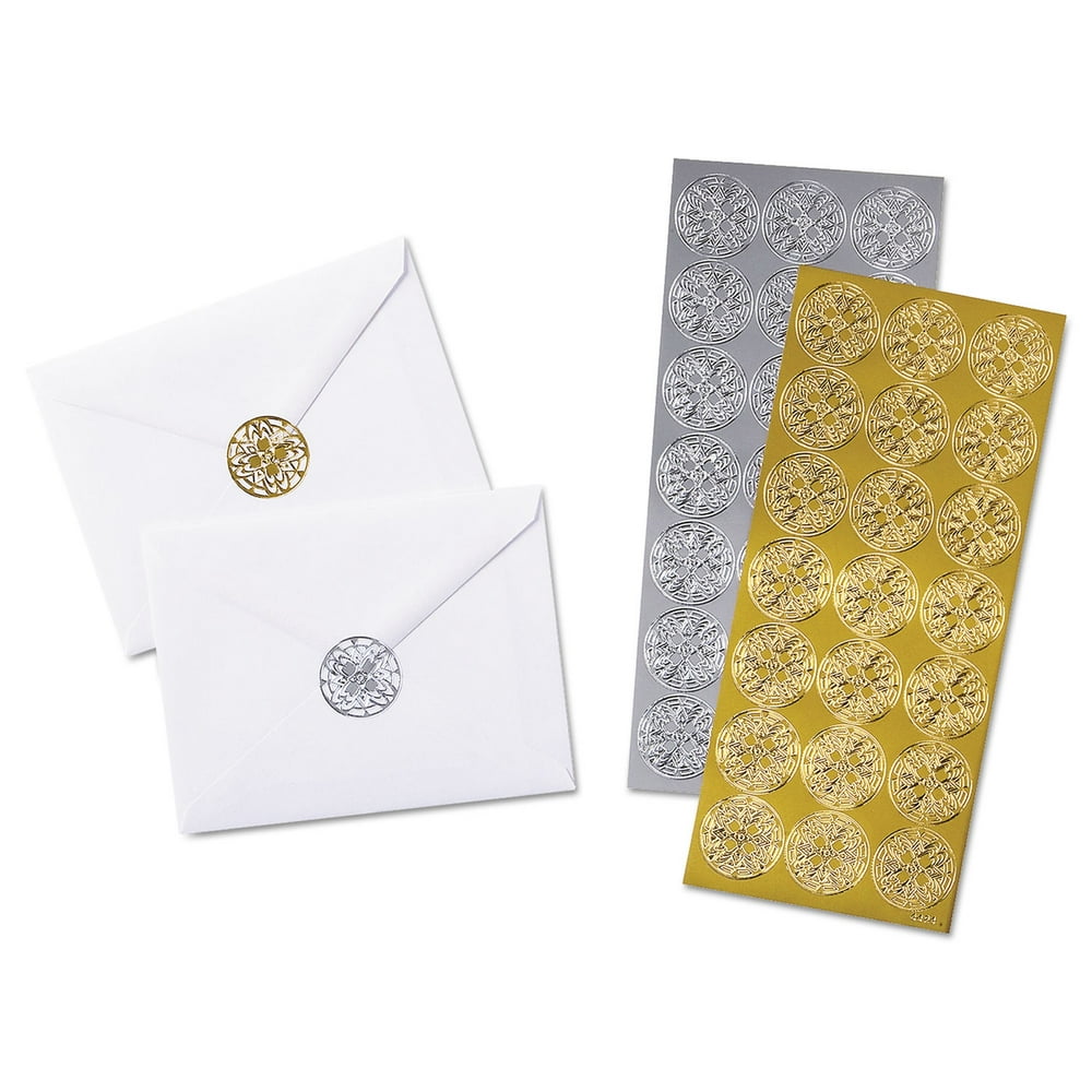 Quality Park Elegant Touch Foil Envelope Seals