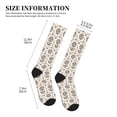 thumbnail image 4 of Pofeuu Anchors with Rope Print Compression Socks for Women & Men Circulation - Best Support for Nurses,Running,Athletic,Sports, 4 of 7
