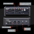 thumbnail image 3 of Interfaz de Audio Tascam US-2x2HR 2 Micrófonos 2 Entradas/2 Salidas USB, 3 of 7