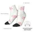 thumbnail image 6 of Rocae Cute Pigs for Premium Adult Socks,Comfortable, Breathable, and Durable Socks, Perfect for Everyday Wear, 6 of 7