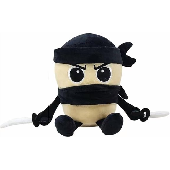 Italian Brainrot Plush,8-12″ Brainrot Evolution Plushie - Soft,Funny Plush Stuffed Figure Pillow Room Decor for Video Game Fans (Capuccino Assassino)