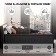 thumbnail image 6 of Tryagat 12” Twin Hybrid Mattress in a Box, Medium Firm Twin Size Mattresses, Cooling Gel Memory Foam Mattress with Individually Wrapped Pocket Coils, Pressure Relief, 6 of 9