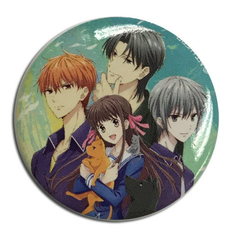 Fruits Basket Characters Anime 1.25 Button GE-35349 