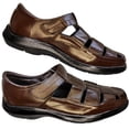 thumbnail image 2 of Sandalia En Piel Borrego Para Hombre Huarache Comfort Casual Color Cafe MD07, 2 of 6