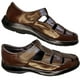 thumbnail image 2 of Sandalia En Piel Borrego Para Hombre Huarache Comfort Casual Color Cafe MD07, 2 of 6