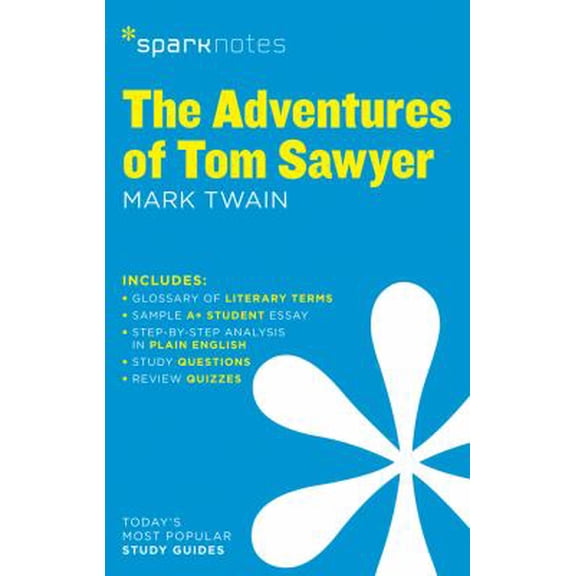 Pre-Owned The Adventures of Tom Sawyer Sparknotes Literature Guide (Paperback) 1411469402 9781411469402