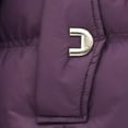 thumbnail image 5 of Hrsba Kids Fashionable Solid Color Outerwear Winter Thickened Warm Coat Medium Hooded Down Coat Zipper Fleece Lined Medium To Long Jacket with Pocket for 5-16Y, 5 of 5