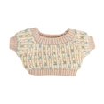 thumbnail image 2 of Suéter de muñeca de moda, accesorios de disfraz para niñas pequeñas, ropa de muñeca de felpa DIY, suéter de muñeca para muñeca de 6,69 pulgadas Marrón, 2 of 8