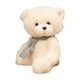 thumbnail image 2 of Osito blanco de peluche de 23 cm con bufanda, ideal para niños y niñas. Regalo perfecto para cumpleaños o Navidad., 2 of 6