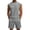 Gray, variant on Laqbezok Men's 2-Piece Waffle Knit Summer Set, Sleeveless Athletic Tank Top and Drawstring Shorts Outfit, Casual Lightweight Training Tracksuit with Pockets