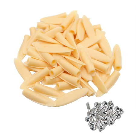 

TureClos 100pcs Plastic Oblique Hole Plug Screw Cover Oblique Hole Locator Drill Guide Set Hole Jig Kit Stopper Tapping Screw Cover Set Woodworking Accessories