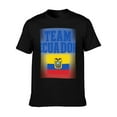 thumbnail image 4 of T-shirt Team Ecuador  Soft Cotton Adult Heat-Transfer Graphic T-Shirt - 180g Breathable Fabric, Unisex Summer Casual Wear with Durable Heat-Printed Design, 4 of 9