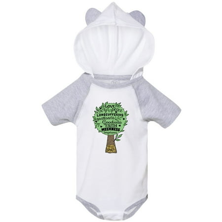

Inktastic Fruit of the Spirit Bible Quote Gift Baby Boy or Baby Girl Bodysuit