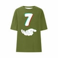 thumbnail image 4 of Tops para hombre, blusas y camisas de manga corta con cuello redondo para hombre, jersey informal con cuello redondo estampado para hombre, pantalones cortos deportivos para fitness, blusa de poliéste, 4 of 5