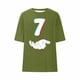 thumbnail image 4 of Tops para hombre, blusas y camisas de manga corta con cuello redondo para hombre, jersey informal con cuello redondo estampado para hombre, pantalones cortos deportivos para fitness, blusa de poliéste, 4 of 5