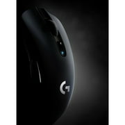 Logitech G305 - Mouse - optical - 6 buttons - wireless - LIGHTSPEED - USB wireless receiver - black