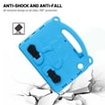 thumbnail image 5 of Kids Friendly Case for Samsung Galaxy Tab A8 10.5 inch X200/X205/X207,Dteck Shockproof EVA Handle Kickstand Protective Lightweight Case Cover for Galaxy Tab A8 10.5" 2022,Blue, 5 of 5