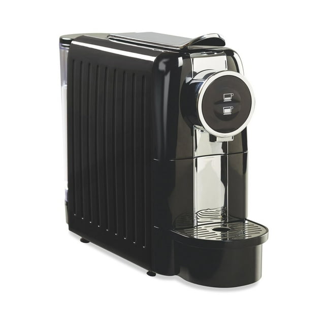 Hamilton Beach Espresso Maker for Capsules, 19 Bar Pressure, 1050 Watts, 22 oz Water Tank, Black, 40726