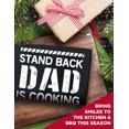 thumbnail image 5 of ApronMen, BBQ Chef Apron - Stand Back: Dad Is Cooking - Funny Aprons For Men (Blue), 5 of 6
