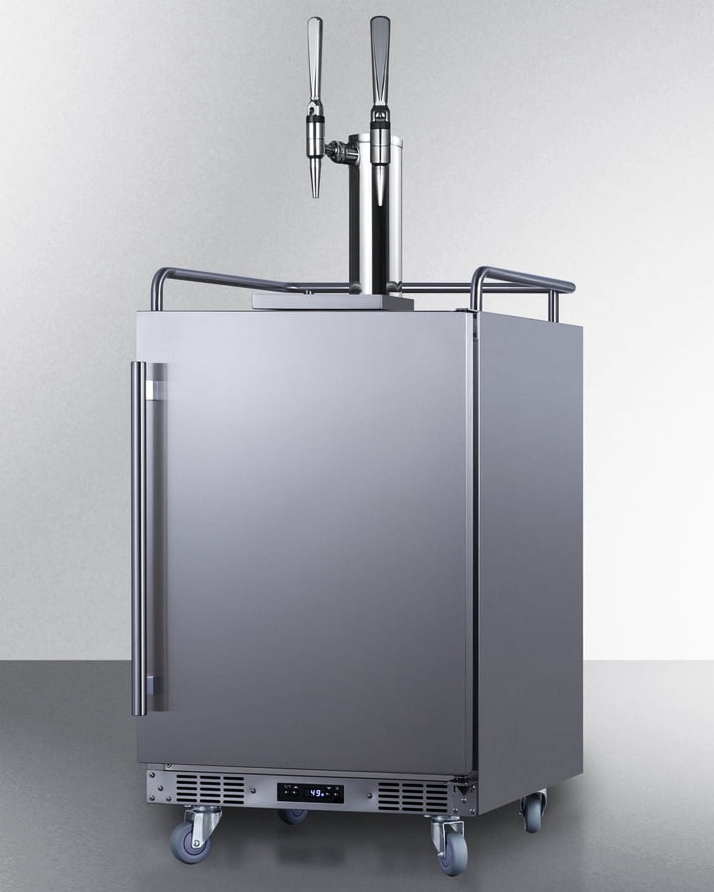 24" Wide Built-In Nitro Coffee Kegerator
