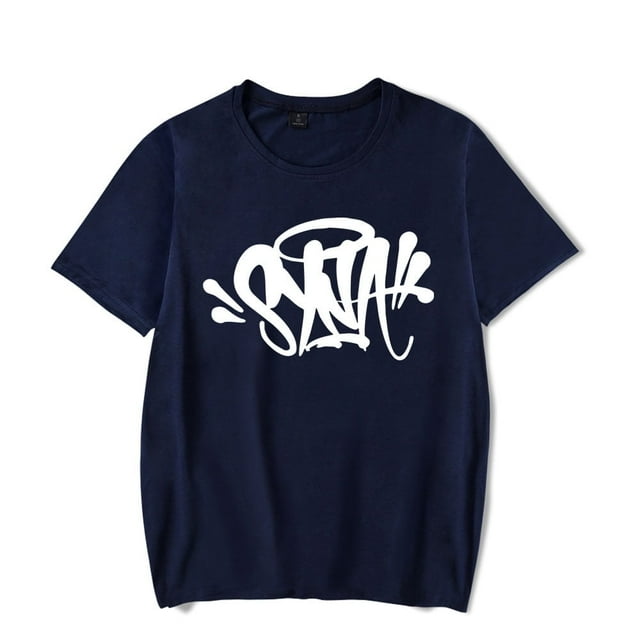 T-shirt Central Cee Syna World Col Rond Pur Coton Manches Courtes T-shirt Unisexe hip-hop, 4TG, nvay