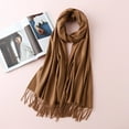 thumbnail image 3 of Lroveb Scarf for Women A Variety of Solid Color Imitation Scarf Womens Single Thick Warm Bib Shawl Gift Scarves, 3 of 3
