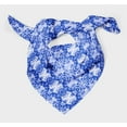 thumbnail image 3 of Bimba Blue Bandhani Tie-Dye Pure Silk Printed Head Bandanas Summer Neck Wrap Scarf 40 x 80 Inches, 3 of 6