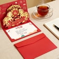 thumbnail image 5 of 2026 Year of Horse 3D Lunar New Year Greeting Card with Envelopes, Handcrafted Spring Festival Decorations & Symbolic Blessings, Perfect for Family and Friends, 5 of 5
