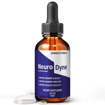 Neuro Dyne Drops – NeuroDyne Brain Formula for Memory, Focus, and Cognitive Support, Liquid for Mental Clarity, Easy 1-Drop Formula (30 Servings)