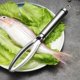 thumbnail image 5 of Removedor de escamas de pescado de 2 piezas con diente de sierra de acero inoxidable que se quita fácilmente JAMW Sencillez, 5 of 5