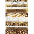 thumbnail image 2 of Grey, Jace 11x14 White Modern Wood Framed Museum Art Print Titled - Animal Print Stripes, 2 of 4