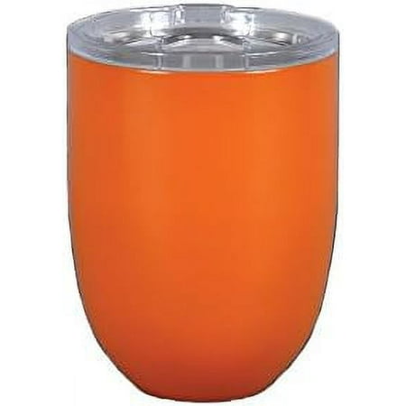 

40011 Stainless Steel Stemless Wine Glass - Orange (Orange)