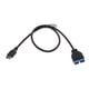 thumbnail image 2 of USB3.1 Encabezado Del Panel Frontal A USB 3.0 Cable De Extensión De 20 Pines, licencia Base Cable Adaptador De 20 Cm Para ROG MAXIMUS IX FORMUL, 2 of 7