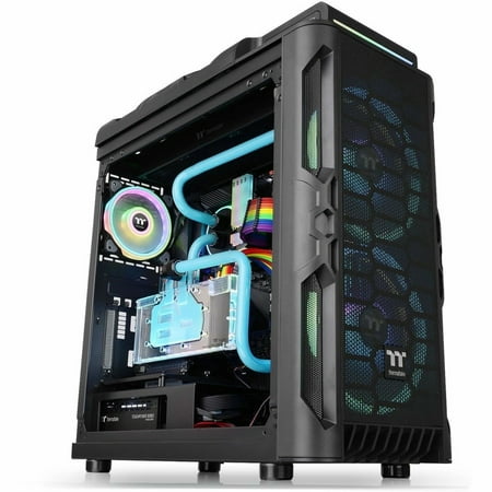 Thermaltake - Level 20 RS ARGB Mid Tower Case - Black