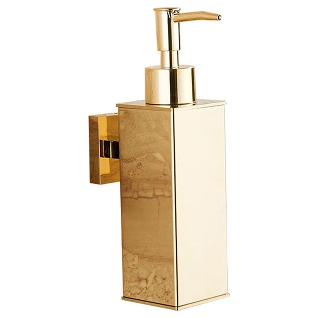 Dispensador de jabón de acero inoxidable 304 para montaje en pared, dispensador de líquido y jabón para cocina y baño