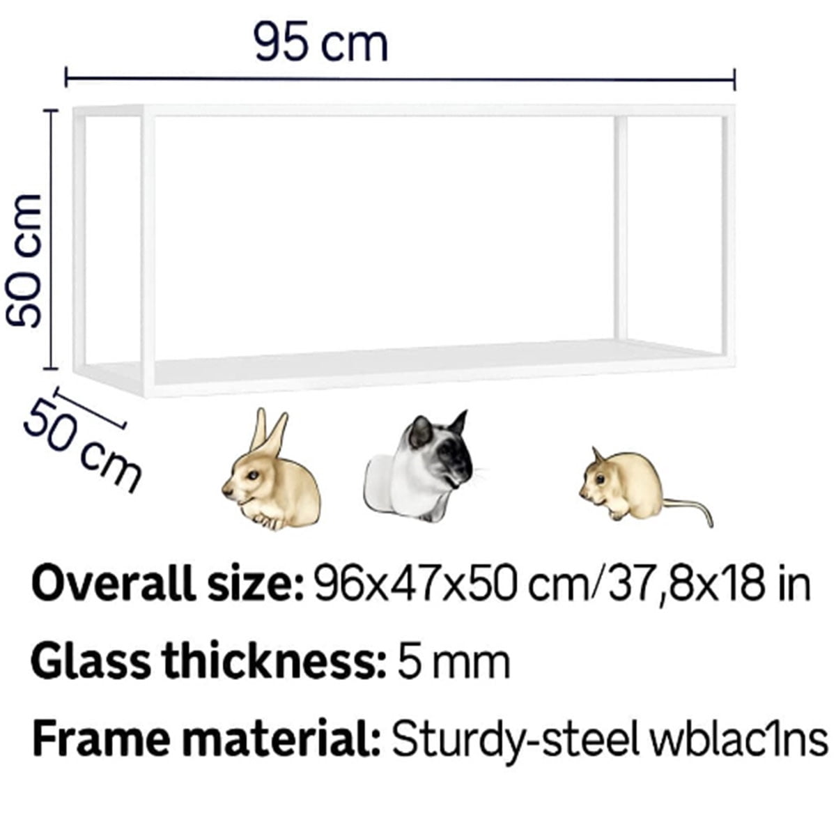 Danolapsi Hamster Cage, Metal Mice and Rat Habitat Stackable with  Universal Wheels,Chew-Proof Dual Door Small Animal Habitat,Hamster House for Guinea Pig Gerbil