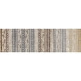 thumbnail image 2 of Art Carpet 21940 8 ft. Novi Collection Flowing Woven Round Area Rug, Beige, 2 of 2