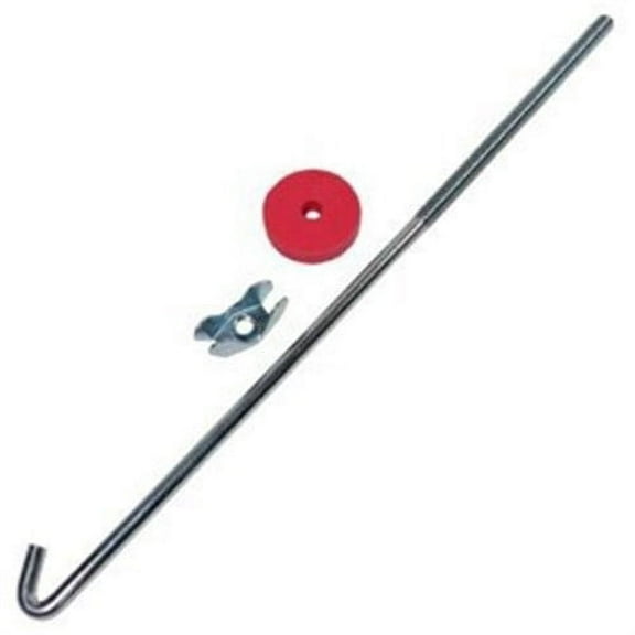 0862Pt 10" Jstyle Batter Hold Down Bolts, Pacific Industrial Comp (Pico), EACH,