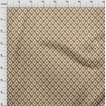 thumbnail image 4 of oneOone Cotton Poplin Brown Fabric Abstract Diy Clothing Quilting Fabric Print Fabric By Yard 56 Inch Wide, 4 of 4