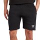 thumbnail image 4 of Umbro - Pantalones Cortos Club Leisure para Hombre (Negro, Blanco), 4 of 4