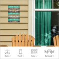 thumbnail image 5 of Deck Sign, Rustic Farmhouse Wall Decor, Indoor/Outdoor Use, 12x8 Inches Aluminum Metal Sign (Deck Rules), 5 of 6