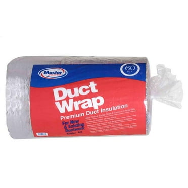 GAF Master Flow 60 sq. ft. R-6 Insulated Duct Wrap INSWRP60 - New